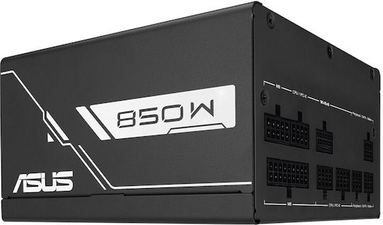 Asus Prime Gold Black Edition 850W Μαύρο Τροφοδοτικό Υπολογιστή Full Modular 80 Plus Gold