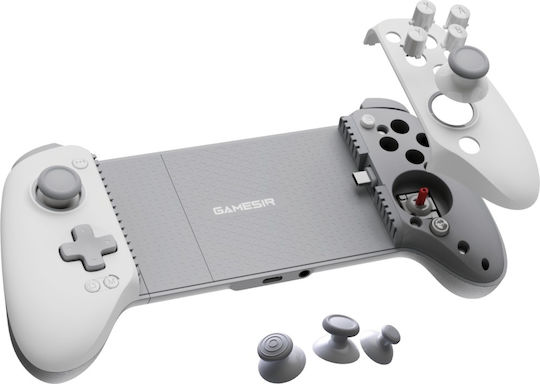 Gamesir Wired Gamepad with Hall Effect Sticks for Android / iOS White