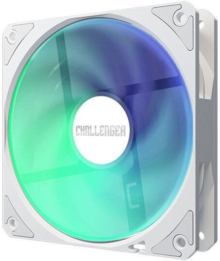 ASRock Challenger 240 Digital Water Cooling System AIO CPU with 2 Fans 120mm and ARGB Lighting White