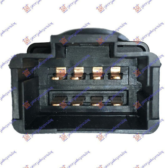 Превключвател на аварийните светлини 8pin Подходящ за Renault Megane L B 1996-1998 Ba0/ba1 7700435867 1 бр