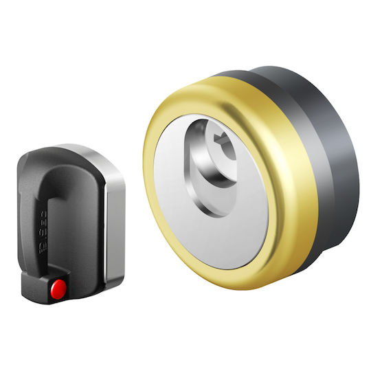 Disec Magnetic Defender Lock Armoured Door Silver