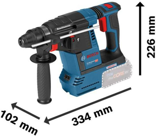 Bosch GBH Battery Tool Set Angle Grinder Drill Hammer & Reciprocating Saw Brushless 18V with 3 Batteries 5Ah