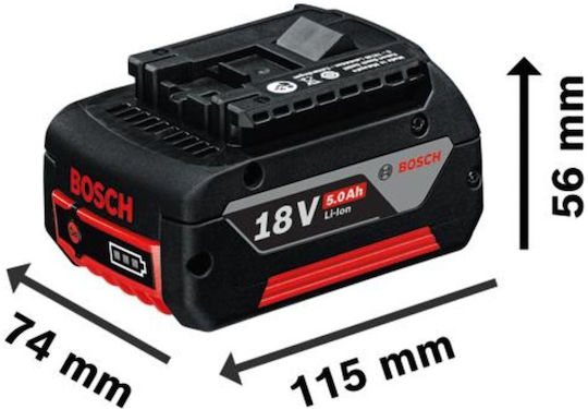 Bosch GBH Battery Tool Set Angle Grinder Drill Hammer & Reciprocating Saw Brushless 18V with 3 Batteries 5Ah
