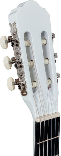 Soundsation Soundsation Classical Guitar 4/4 White
