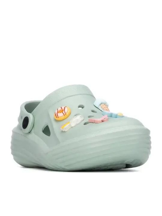 Kids Beach Clogs Green