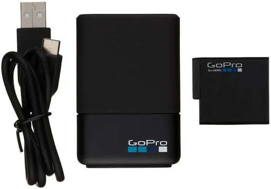 GoPro Dual Battery Charger + Battery for HERO6 Black / HERO5 Black