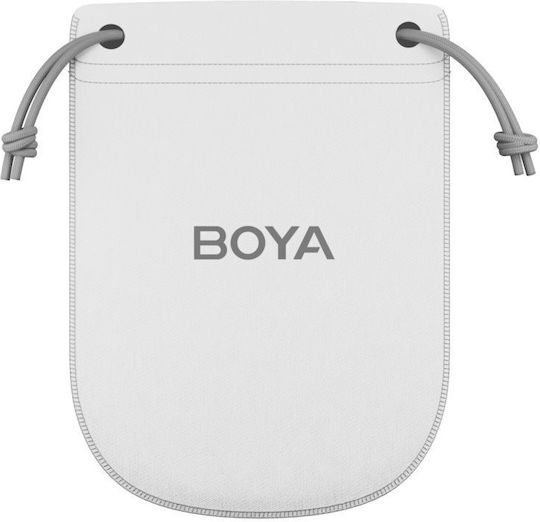 Boya Boyamic 2-02 Ασύρματο Μικρόφωνο Πέτου, Clip On για Φωνητικά & Camera 2x RXs 32bit