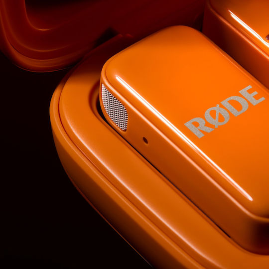 Rode Micro Σετ Μικρόφωνο USB Πέτου για Κινητό σε Πορτοκαλί Χρώμα