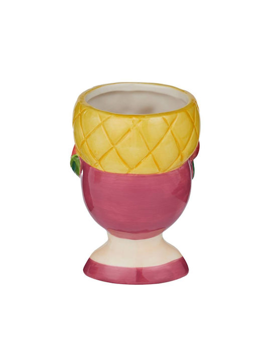 Butlers Dekorative Keramikvase Pineapple Gelbe 10x10xH14cm