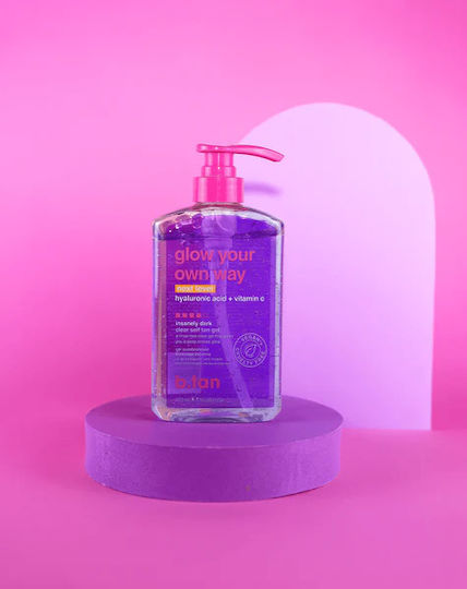 B.Tan Glow Your Own Way Next Level Self Tanning Gel Σώματος Dark 473ml