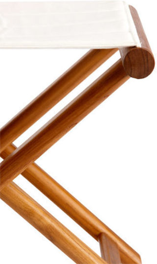 Marine Business Klapphocker Teak – Türkis