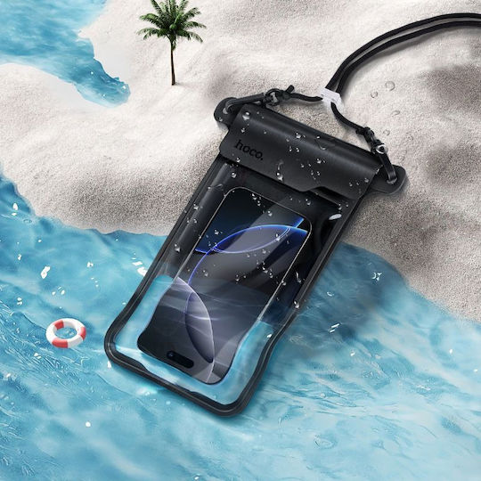Husă Rezistentă la Apă pentru Telefon Mobil Hoco Bag31 Neagră