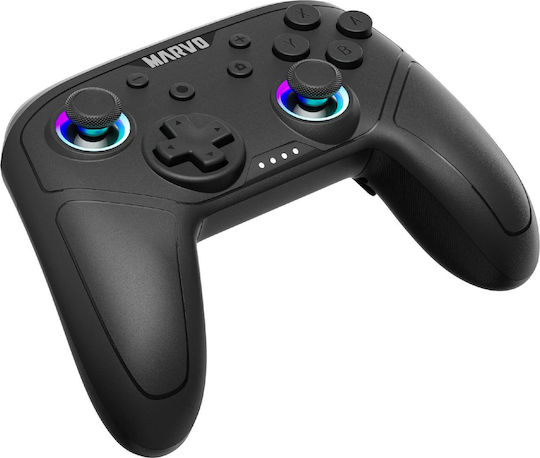 Marvo GT-80 Pact 60 Wireless & Wired Gamepad for Android / PC / PS4 / Switch / iOS Black