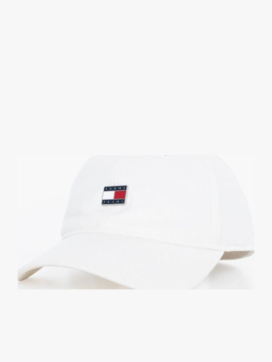 Tommy Hilfiger Tjw Heritage Plaque Cap White Aw0aw18362-ybh White