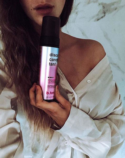 B.Tan Disco Candy Self Tanning Mousse Σώματος Dark 200ml