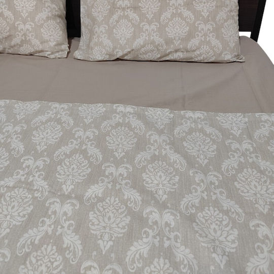 Royal Σετ Υπέρδιπλο 4τμχ 220x270εκ. Beige