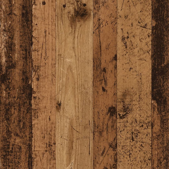 Κομοδίνα Ξύλινα Καφέ 2τμχ 35x39x55cm