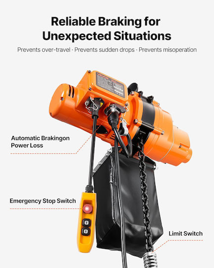 Vevor System for Lifting / Pulling Equipment for Load Weight up to 500kg