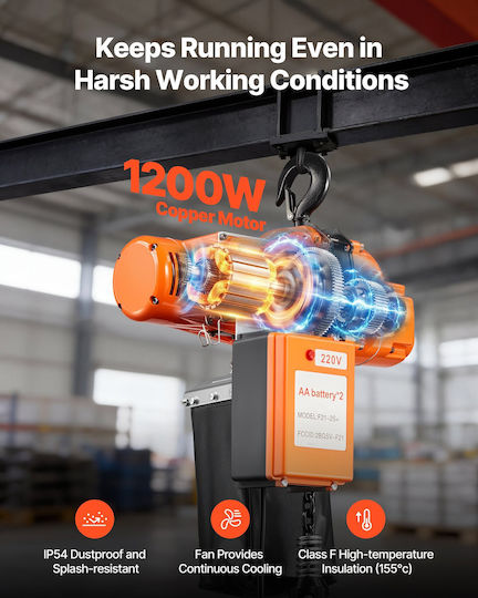 Vevor System for Lifting / Pulling Equipment for Load Weight up to 500kg