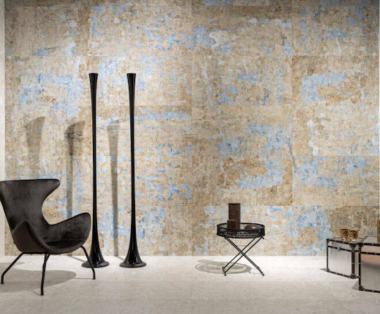 Aparici Fliese Für Innenbereich Boden Wand Porzellan Matt 120x60cm Blau