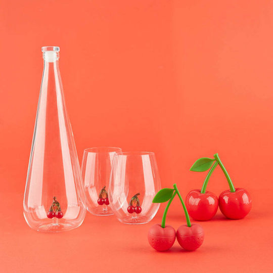 Winkee Σετ Ποτήρια Νερού / Καφέ/Freddo από Γυαλί 500ml 2τμχ