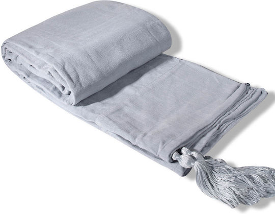 Silk Fashion Διθέσιου Καναπέ Π180xΜ250cm Ανοιχτό Σιελ