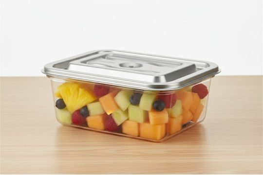 Colorato Glass Lunch Box Silver 4.8lt