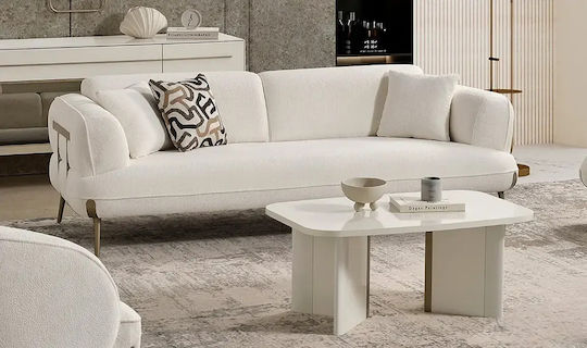 Stewehome Салон 3+3+1 Гарнитура за Салон Модерен Дизайн Комфорт 225x70x95см