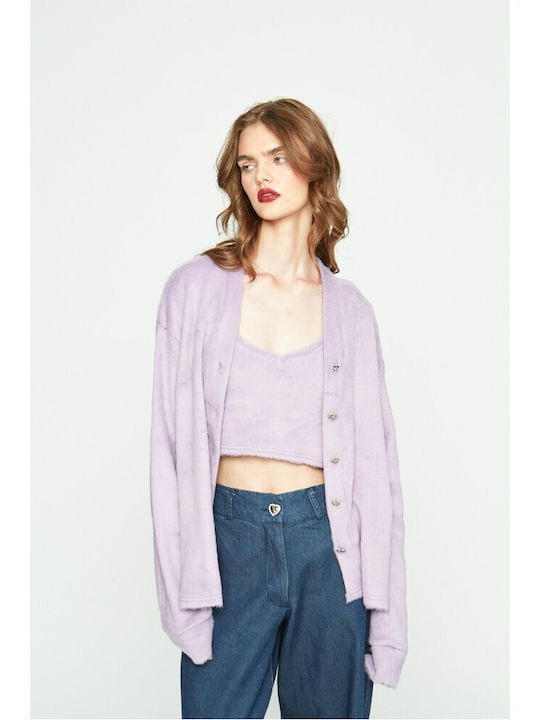Women's Lilac Crop Top