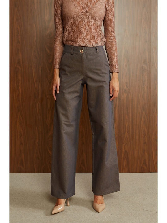 Women's Pantaloons Blue Terracotta