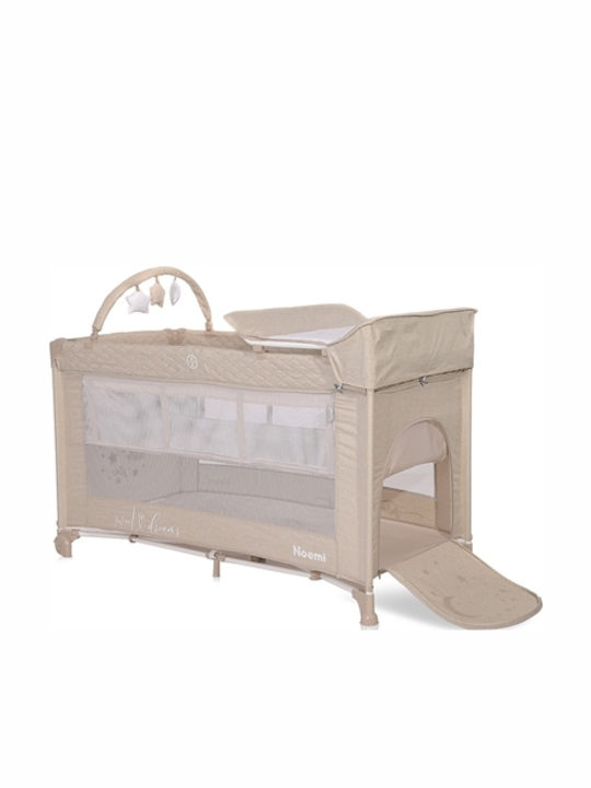 Lorreli Playpen 2 Levels With Changing Table & Mattress Green