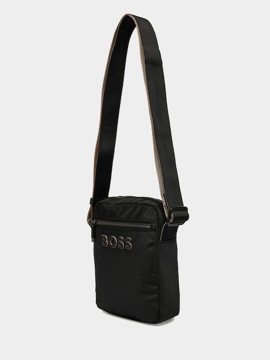 Catch_3.0_ns_zip Men's Shoulder / Crossbody Bag Black