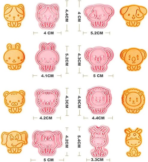 Καλούπι Cookies Baby Animlas