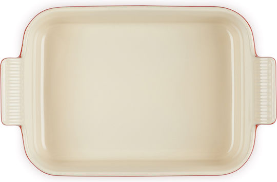 Le Creuset Cratiță Olandeză Rectangulară Ceramică cu Grătar 31x26cm 2.4l