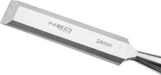 Neo Tools Chisels Width 24mm with Wooden Handle Set 4 Pieces