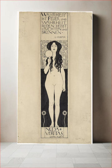 "nuda Veritas" on Canvas
