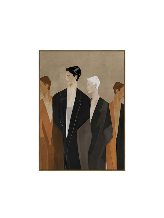 InTheBox Human Flow Πίνακας σε Καμβά 80x120cm