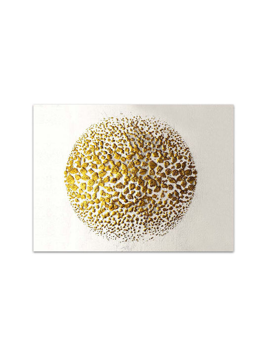 Megapap Golden Circle Πίνακας σε Καμβά 100x70cm