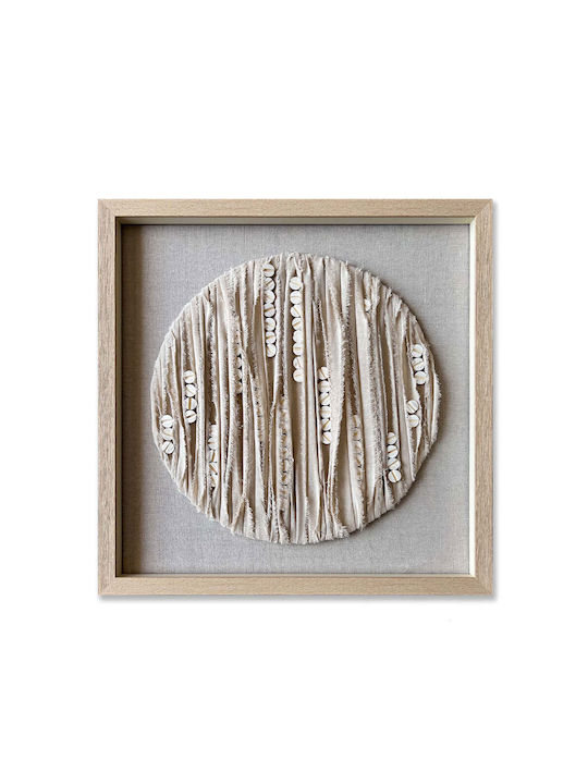 InTheBox Pure Nature Πίνακας Υφασμάτινος 60x60cm