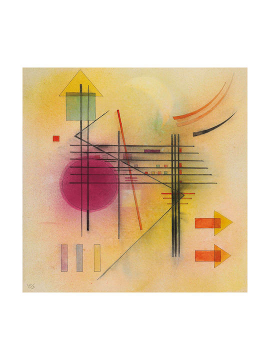 I-gallery Πίνακας Αντίγραφο του Wassily Kandinsky σε Καμβά 40x40cm