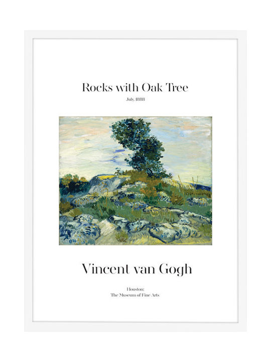 Walls Rahmen Kopie von Van Gogh Holz 20x30cm
