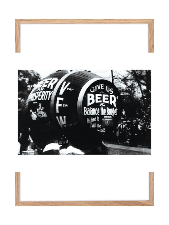 Walls Wooden Frame Poster 40x50cm
