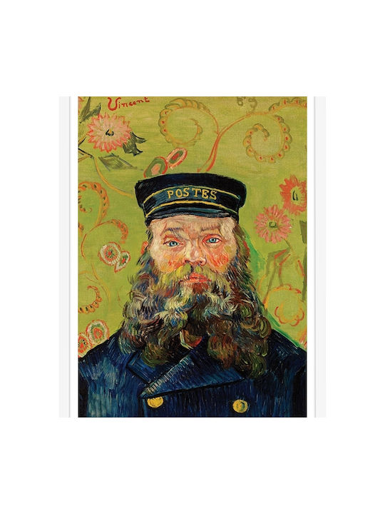 Walls Porträt von Joseph Roulin Rahmen Kopie von Van Gogh Holz 20x30cm