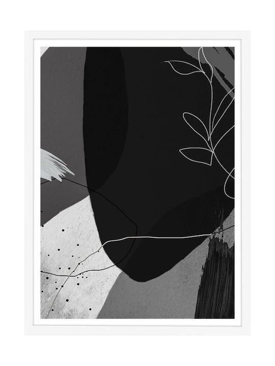 Walls Abstract Night Frame Wooden 30x40cm
