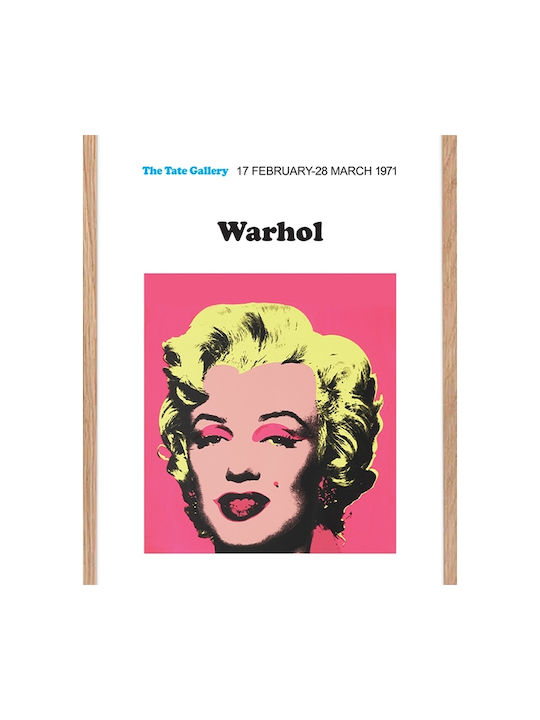 Walls Wooden Frame Poster 15x20cm