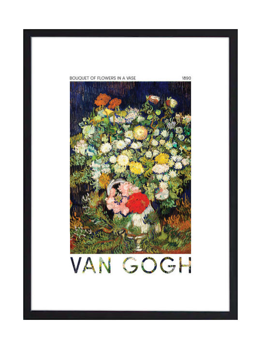 Walls Rahmen Kopie von Van Gogh Holz 20x30cm