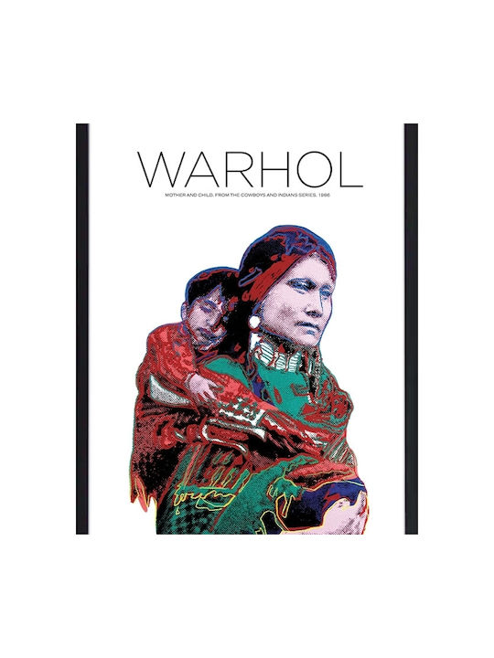 Walls Mother And Child Frame Copy of Andy Warhol Wooden 50x70cm