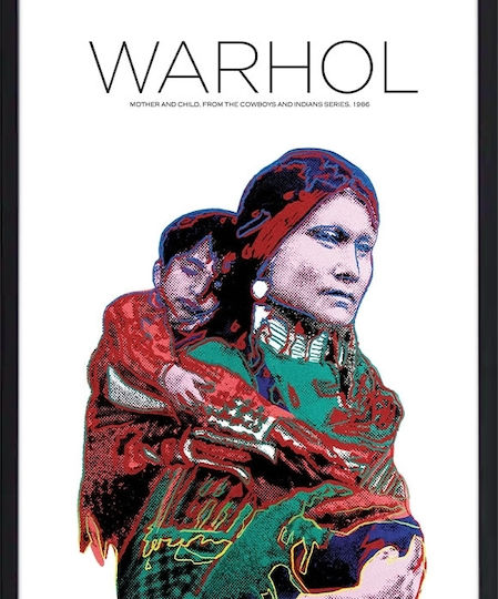 Walls Mother And Child Αντίγραφο του Andy Warhol Ξύλινο