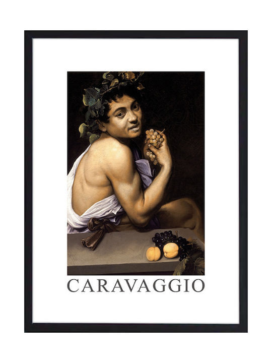 Walls "sick Bacchus" Frame Paper 40x50cm