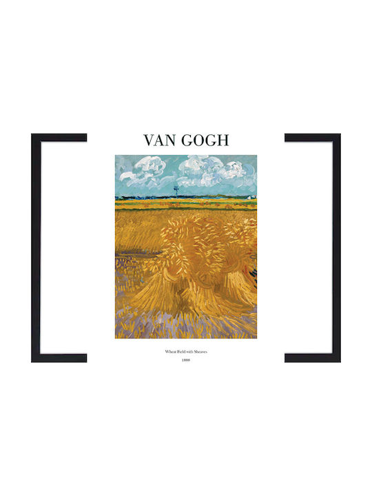 Walls Rahmen Kopie von Van Gogh Papier 70x50cm
